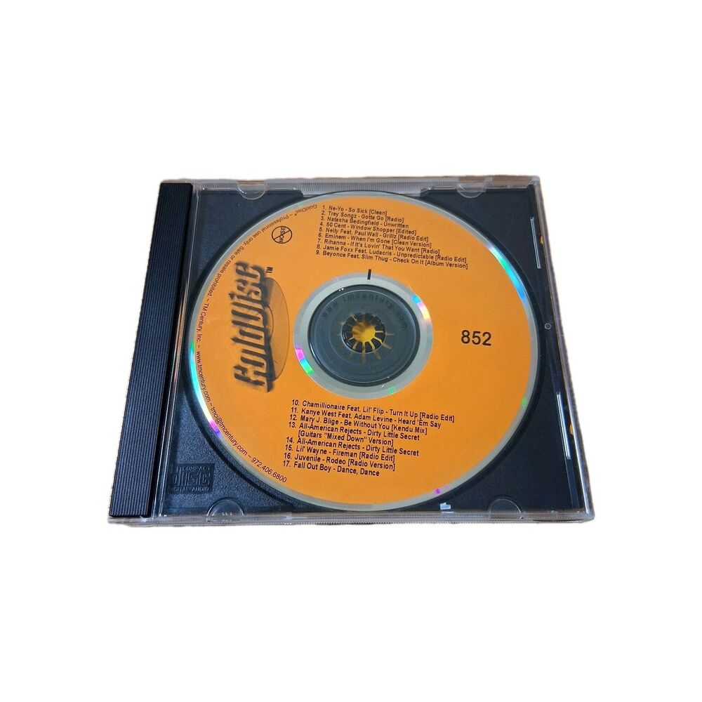 TM Century GoldDisc 852 Radio Promo CD 2005 Ne-Yo Eminem Kanye West Rihanna